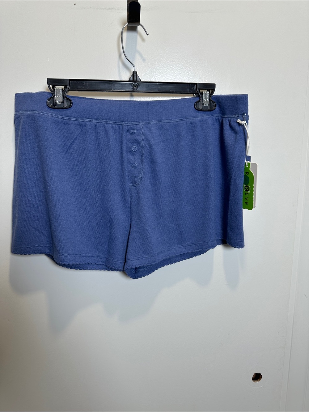 PJ Salvage Indigo Blue Women's Athletic Lounge Shorts (61)